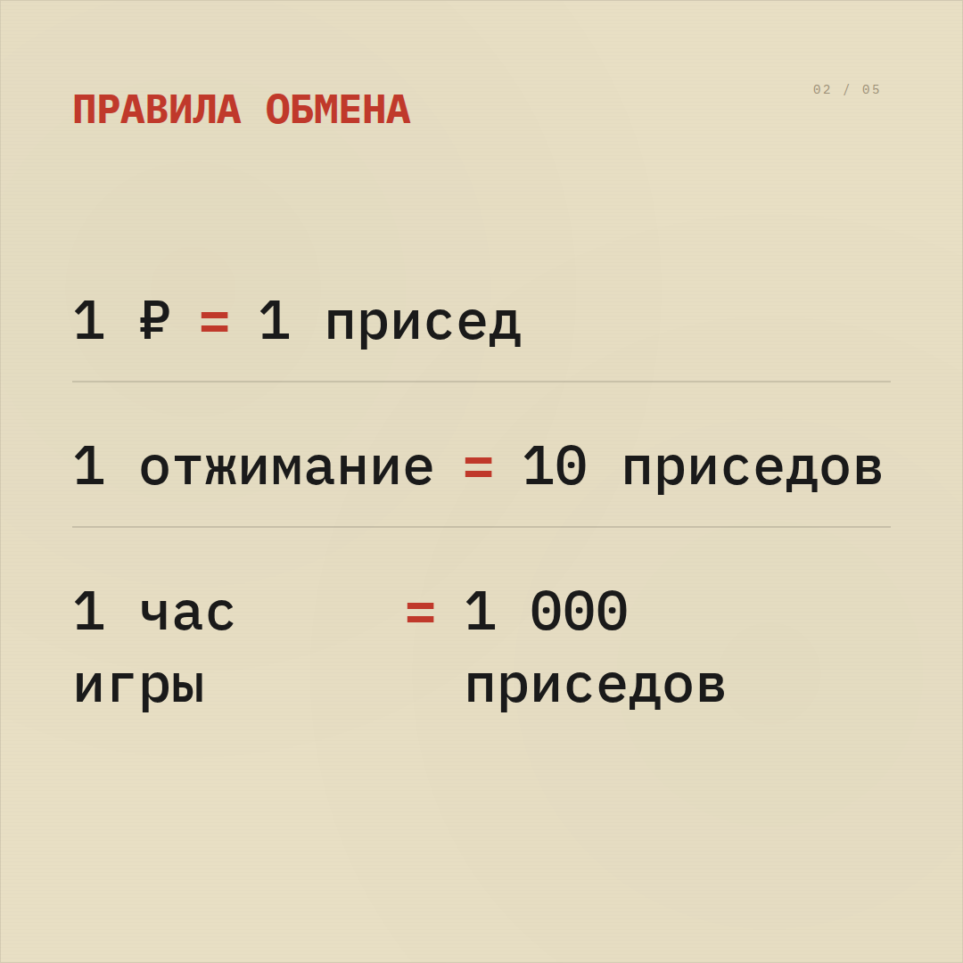 Правила обмена